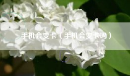 手机会变卡（手机会变卡吗）